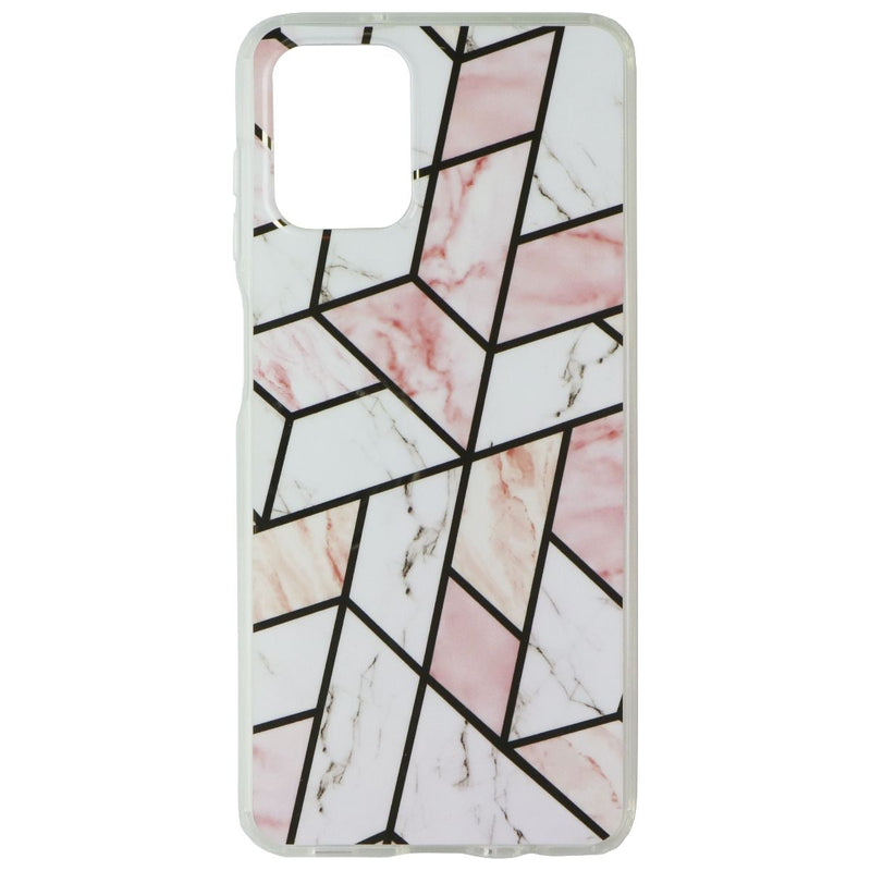 MyBat Pro Fusion Series Case for Samsung Galaxy A12 - Pink Marble