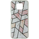 Mybat Dual Layer Protective Case for Motorola Moto G Power (2021) - Pink Marble