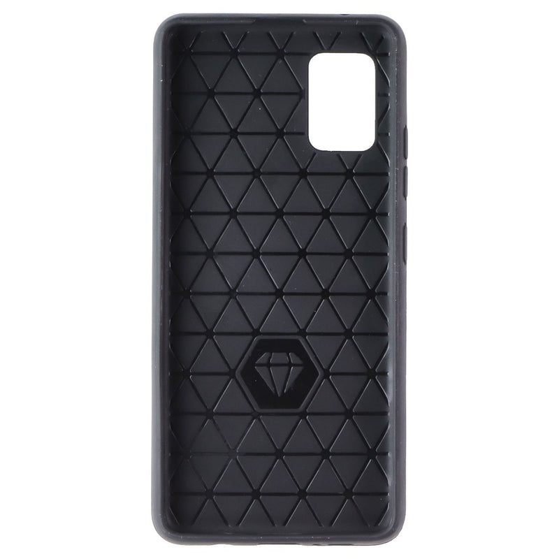 MyBat Dual Layer Hard Case with Holder/Stand for Galaxy A51 5G - Black