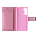 Mybat MyJacket Wallet Case for Samsung Galaxy S22 - Pink Leather