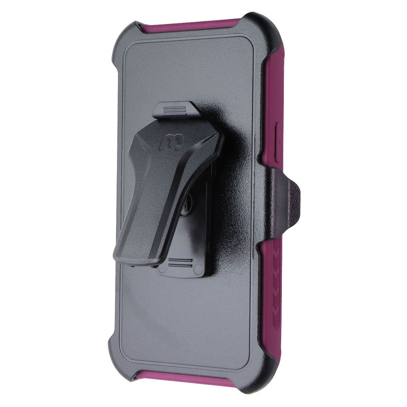 MyBat Pro Maverick Series Case and Holster for Apple iPhone 14 Plus - Plum