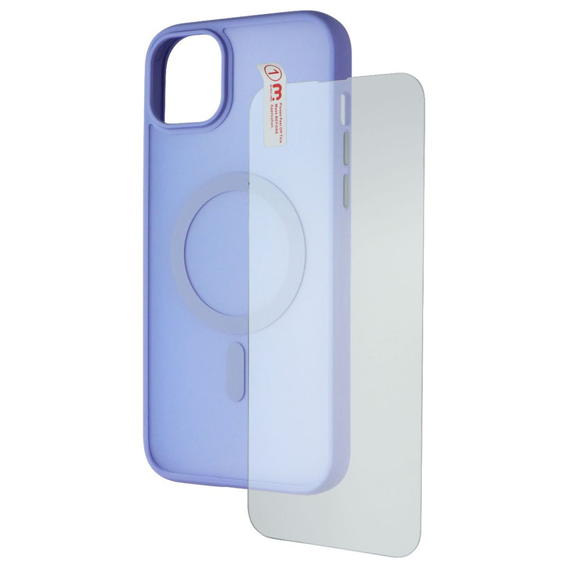 Mybat Pro Frosted Skin Feeling Case for MagSafe for iPhone 14 Plus - Blue