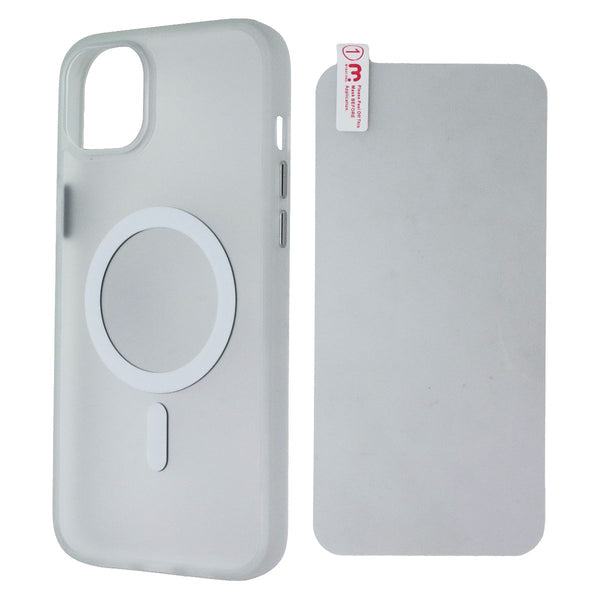Mybat Pro Frosted Skin Feeling Case for MagSafe for iPhone 14 Plus - White