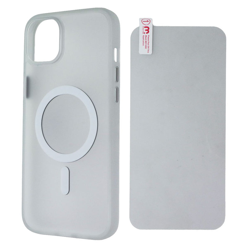 Mybat Pro Frosted Skin Feeling Case for MagSafe for iPhone 14 Plus - White