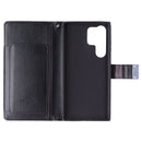 Mybat MyJacket Wallet Case for Samsung Galaxy S23 Ultra - Black Leather