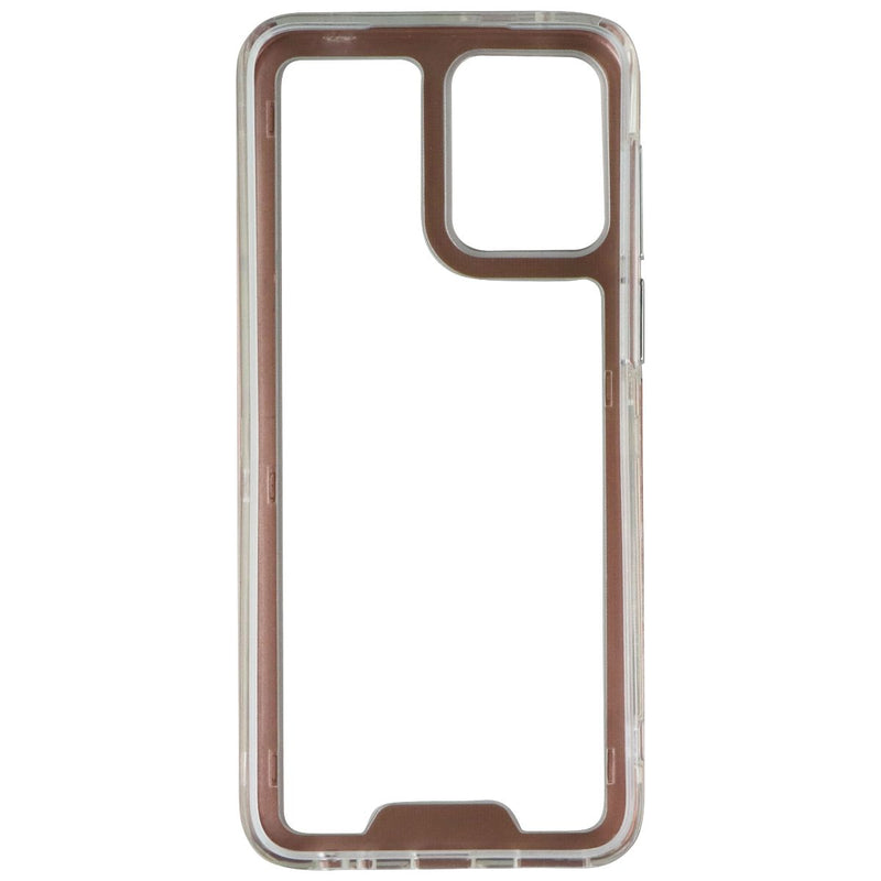 MyBat Pro Lux Series Case for Motorola Moto G 5G (2023) - Rose Gold/Clear