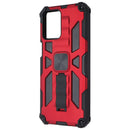 MyBat Sturdy Hybrid Case with Kickstand for Motorola Moto G 5G (2023) - Red