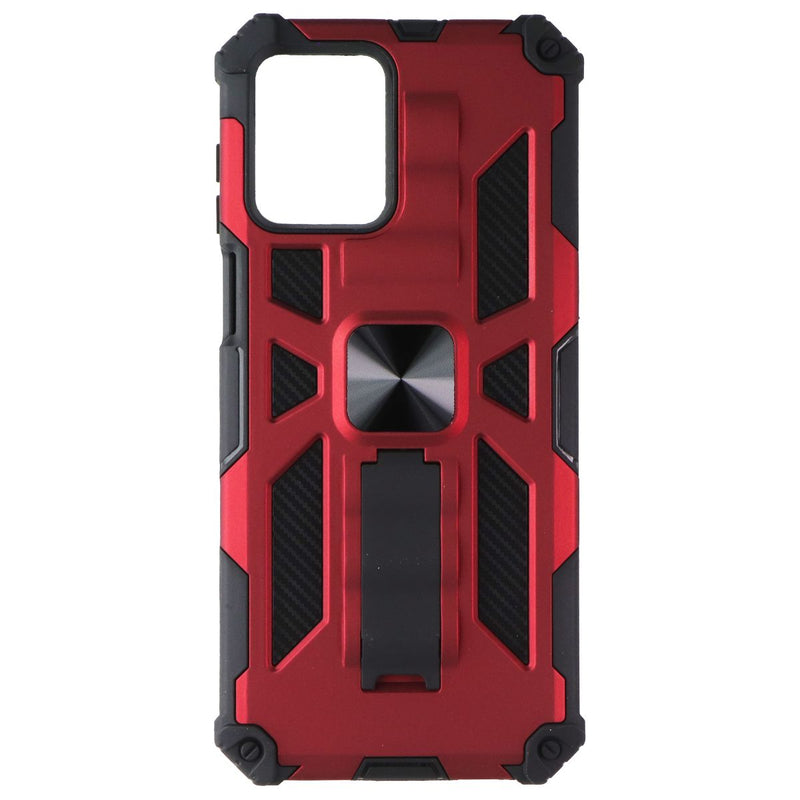 MyBat Sturdy Hybrid Case with Kickstand for Motorola Moto G 5G (2023) - Red