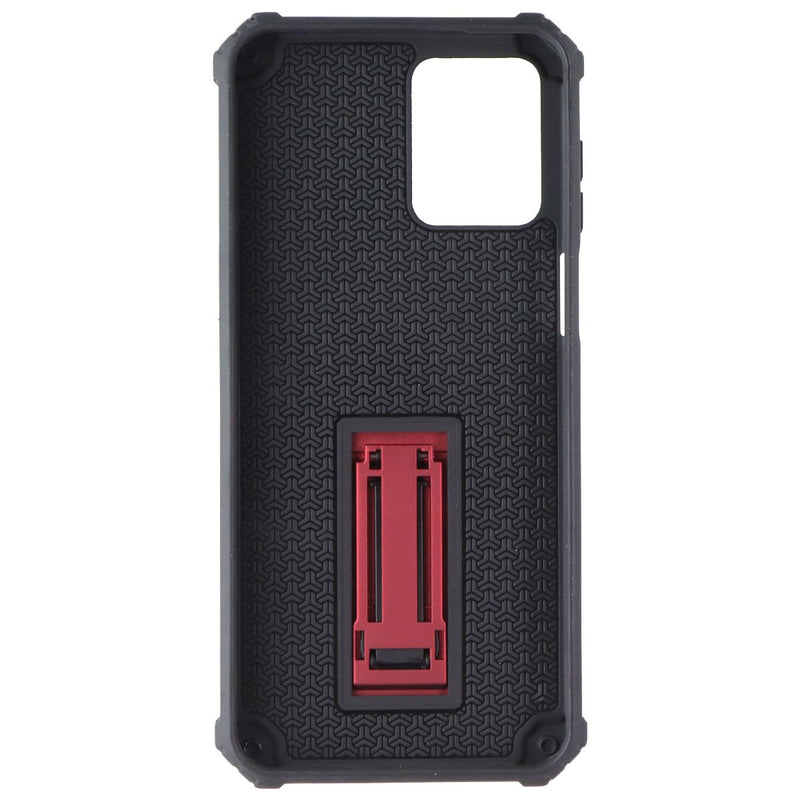 MyBat Sturdy Hybrid Case with Kickstand for Motorola Moto G 5G (2023) - Red