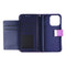 MyBat Pro MyJacket Xtra Series Wallet Case for Apple iPhone 15 Pro - Purple/Blue