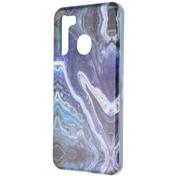 MyBat Premium Case for Samsung Galaxy A21 - Blue Swirl