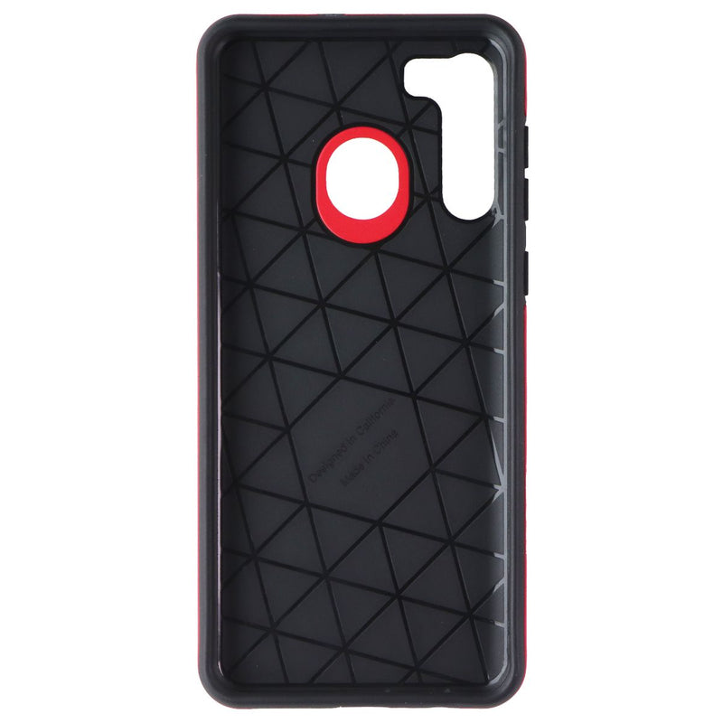 MyBat Fuse Hybrid Series Case for Samsung Galaxy A21 - Red/Black