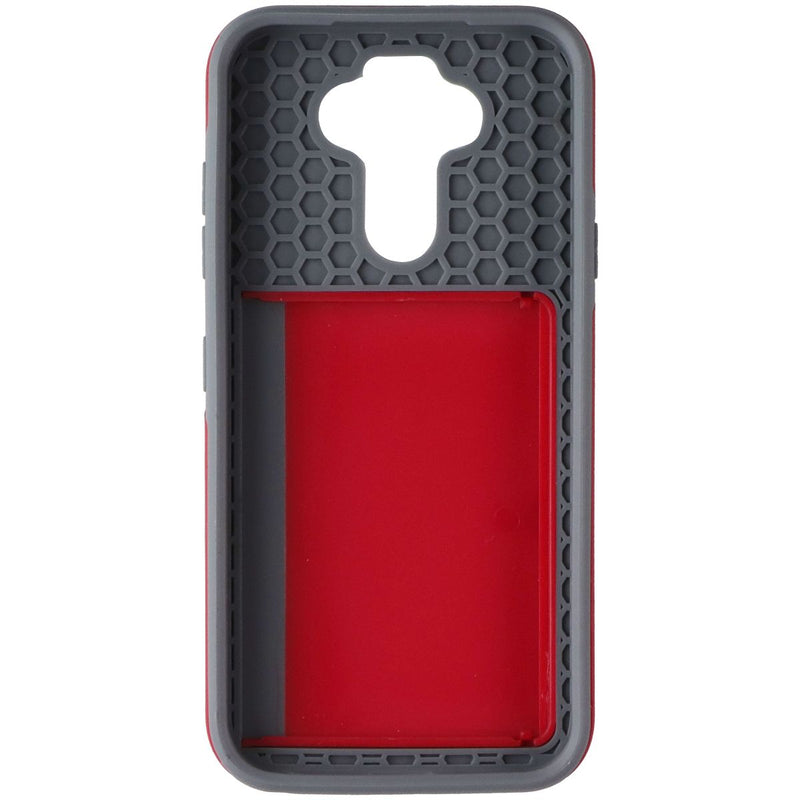 MyBat Pocket Hybrid Series Protective Case for LG K31/Aristo 5/Fortune 3 - Red