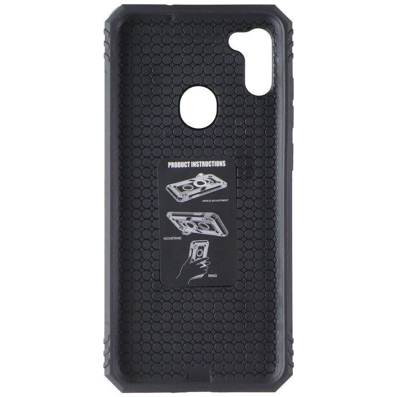 MyBat Pro Anti-Drop Series Ring Stand Case for Samsung Galaxy A11 - Black