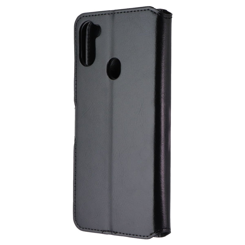 MyBat MyJacket Wallet Element Series Case for Samsung Galaxy A11 - Black Leather