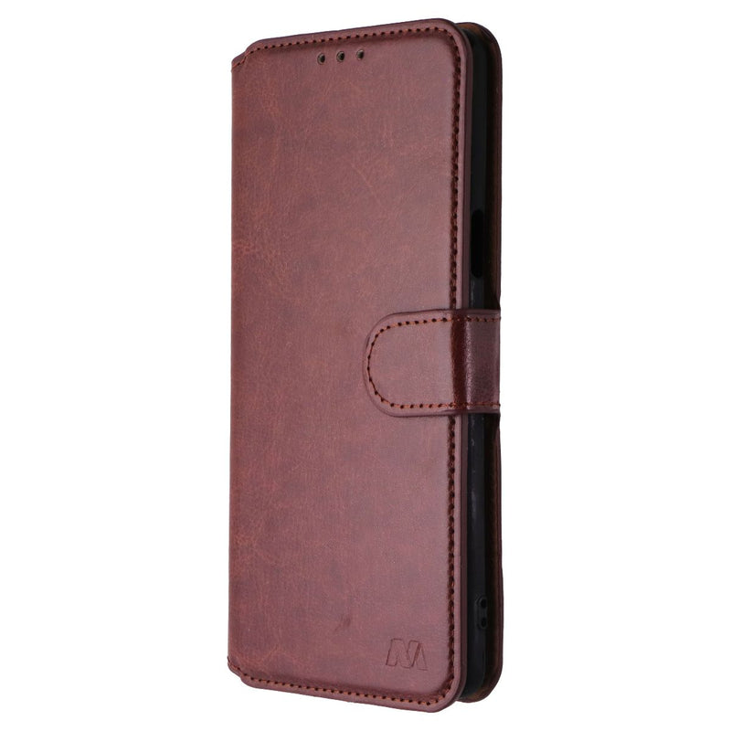 MyBat MyJacket Folio Case for LG K92 5G Smartphones - Brown