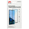 MyBat Full Coverage Tempered Glass for Samsung Galaxy S21 - Clear/Black Trim