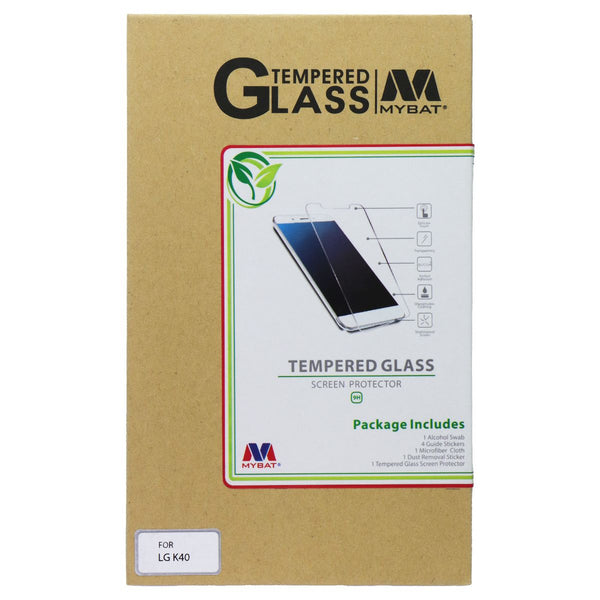 MyBat Tempered Glass 9H Screen Protector for LG K40 Smartphones