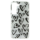 MyBat Pro Mood Series Case for Samsung Galaxy S22 - Black Hearts