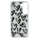 MyBat Pro Mood Series Case for Samsung Galaxy S22 - Black Hearts
