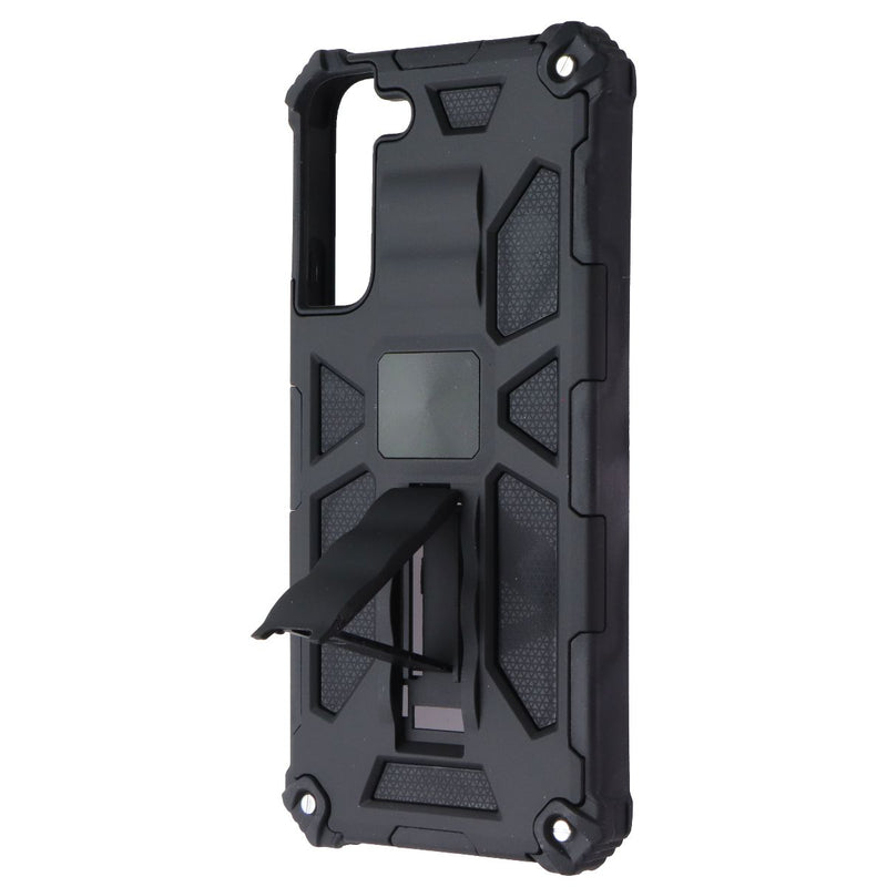 MyBat Sturdy Hybrid Kickstand Case for Samsung Galaxy S22+ (Plus) - Black