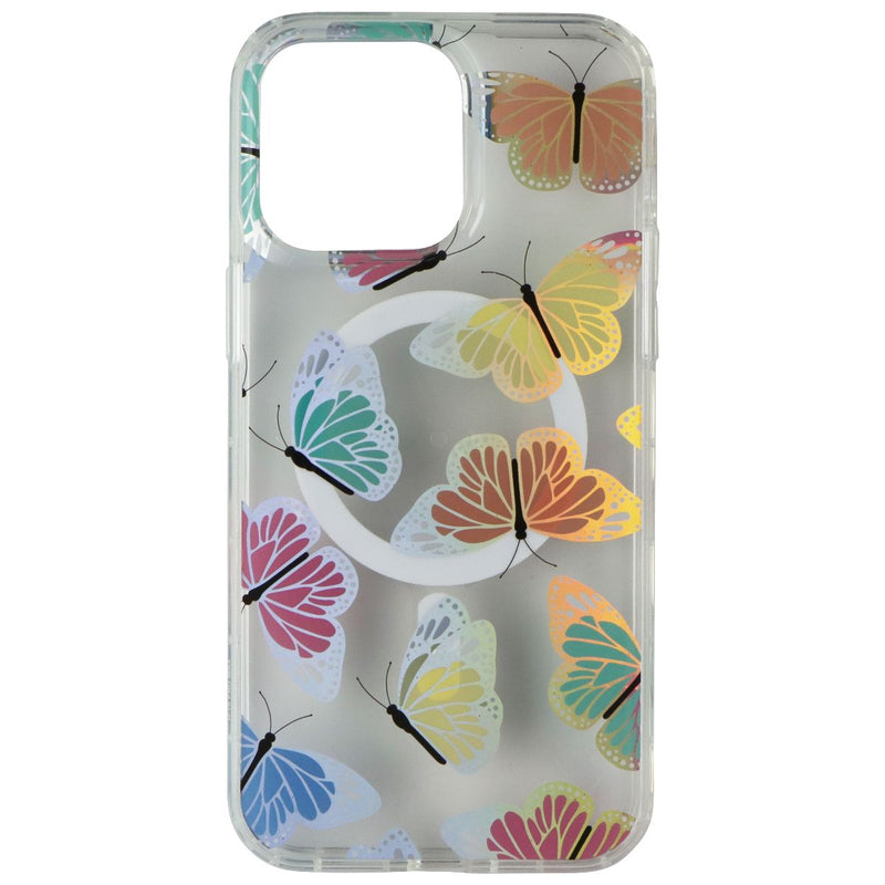Mybat Pro Mood Series Case for MagSafe for iPhone 14 Pro Max - Neon Butterflies