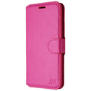 MyBat MyJacket Wallet Element Series Case for Motorola Moto E6 - Pink Leather