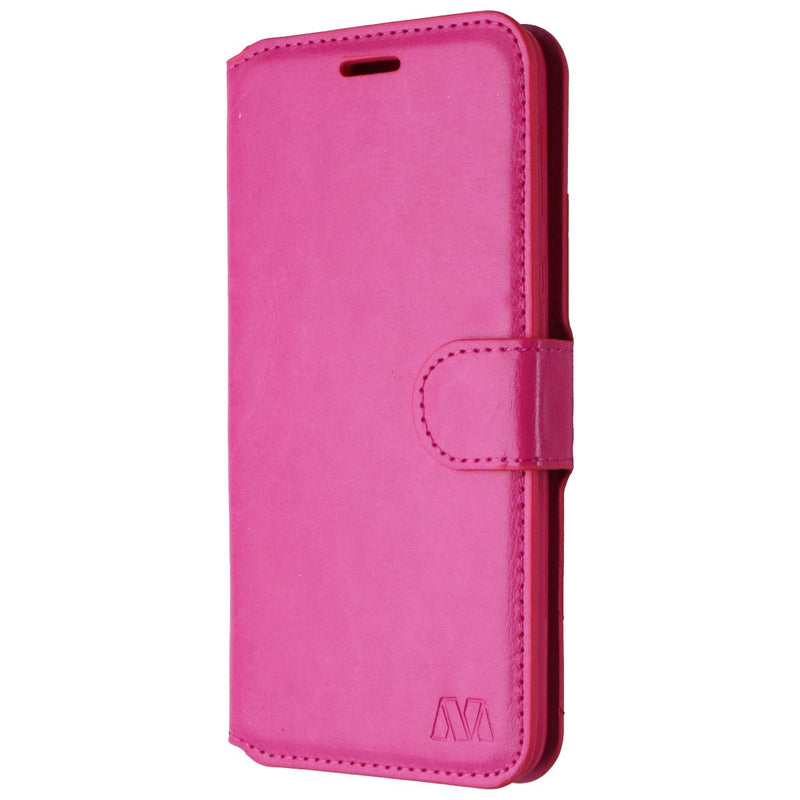MyBat MyJacket Wallet Element Series Case for Motorola Moto E6 - Pink Leather