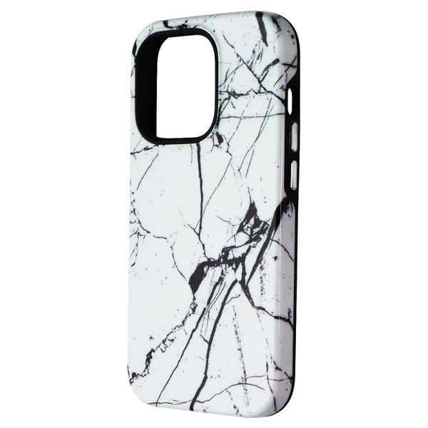 MyBat Pro Fuse Series Case for MagSafe Apple iPhone 14 Pro - Cracked Marble