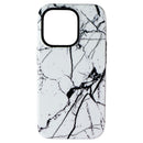 MyBat Pro Fuse Series Case for MagSafe Apple iPhone 14 Pro - Cracked Marble