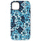 Mybat Pro Fuse Series Case for MagSafe for iPhone 14 Plus - Blue Hibiscus
