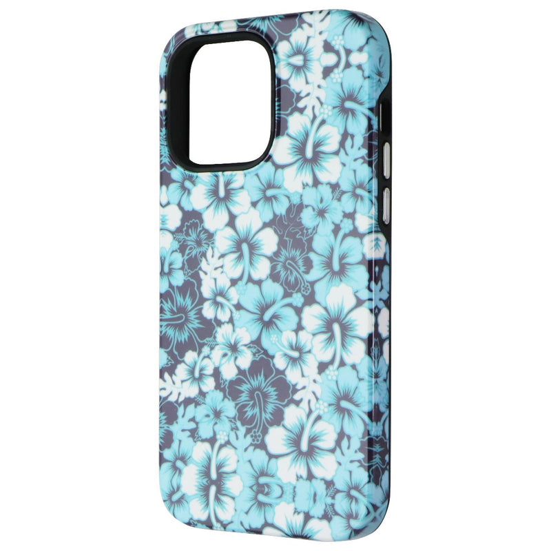 Mybat Pro Fuse Series Case for MagSafe for iPhone 14 Pro Max - Blue Hibiscus