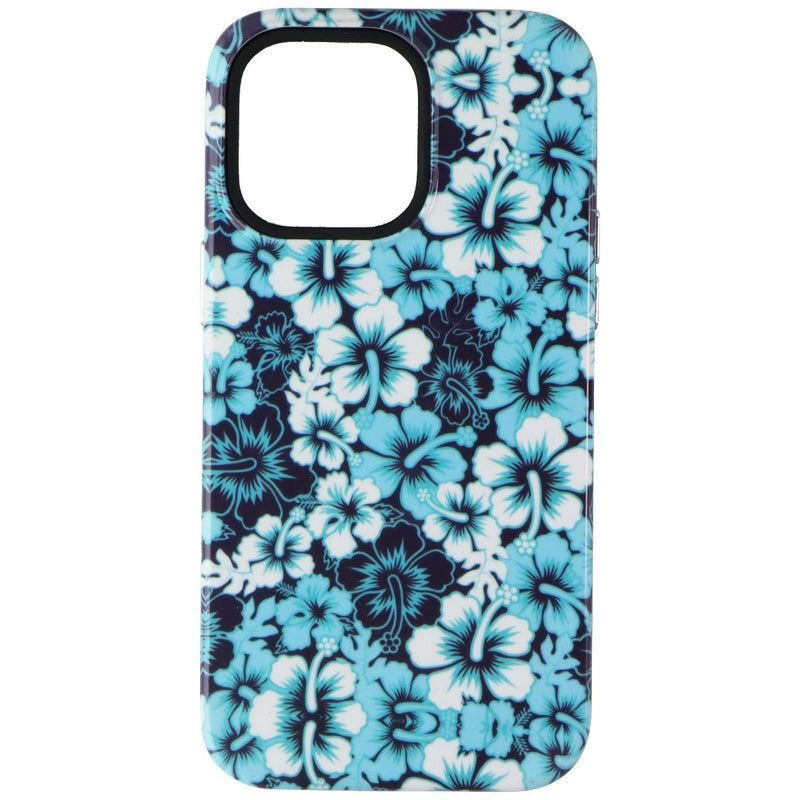 Mybat Pro Fuse Series Case for MagSafe for iPhone 14 Pro Max - Blue Hibiscus