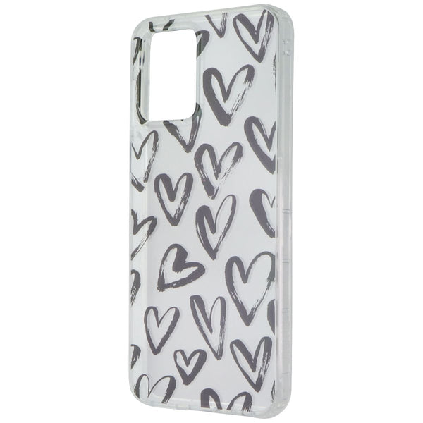 MyBat Pro Mood Series Hard Case for Motorola Moto G 5G (2023) - Clear/Hearts