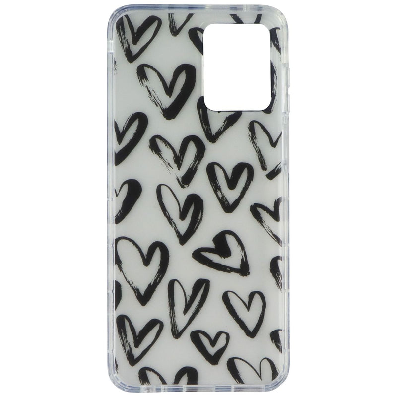 MyBat Pro Mood Series Hard Case for Motorola Moto G 5G (2023) - Clear/Hearts