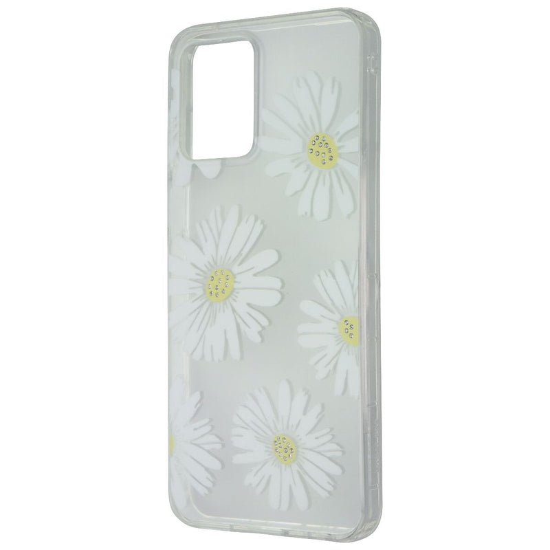 Mybat Mood Series Case for Motorola Moto G 5G (2023) - Happy (Clear/Daisy)