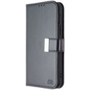 MyBat Xtra Series Folio Wallet Case for Apple iPhone 15 Plus - Black