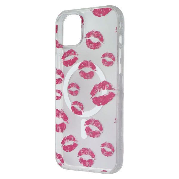 MyBat Pro Mood Series Hard Case for MagSafe for iPhone 15 Plus - Kisses/Clear