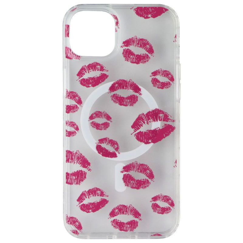 MyBat Pro Mood Series Hard Case for MagSafe for iPhone 15 Plus - Kisses/Clear