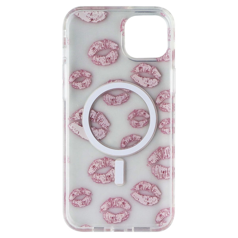 MyBat Pro Mood Series Hard Case for MagSafe for iPhone 15 Plus - Kisses/Clear