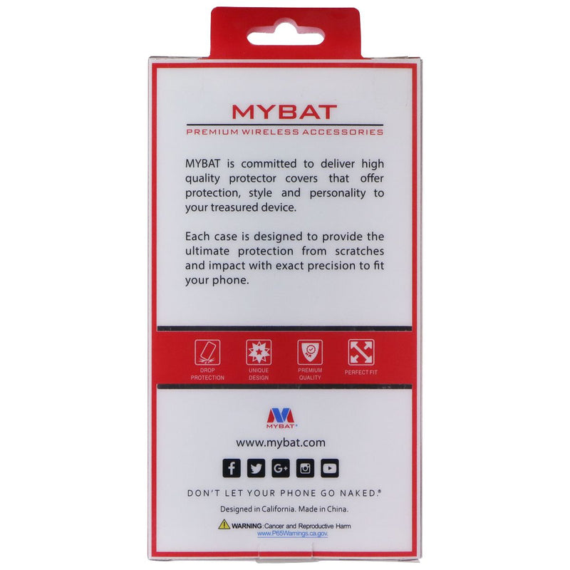 MyBat Dual Layer Case & Holster for Motorola Moto G6 Play - Red/Black