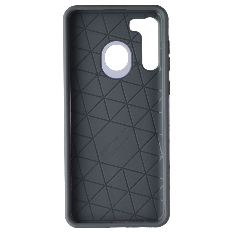 MyBat Fuse Hybrid Series Dual-Layer Case for Samsung Galaxy A21 - White Marble