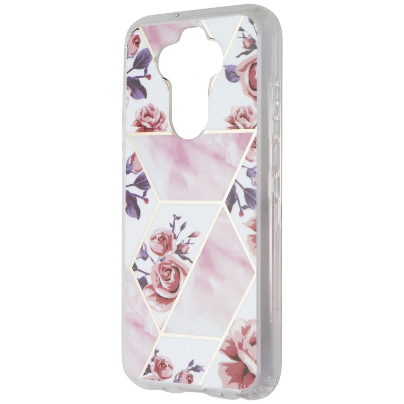 MyBat Premium Hybrid Case for LG K31 / Aristo 5 / Fortune 3 - Pink Roses Geo