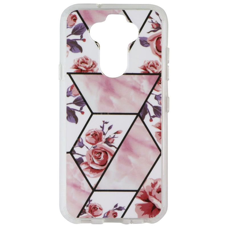 MyBat Premium Hybrid Case for LG K31 / Aristo 5 / Fortune 3 - Pink Roses Geo