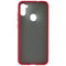 MyBat Frost Hybrid Series Case for Samsung Galaxy A11 - Smoke / Red