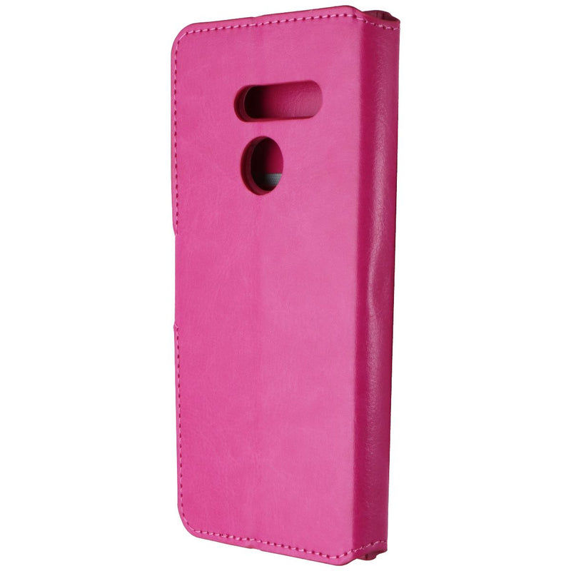 MyBat MyJacket Wallet Element Series Case for LG G8 Thinq - Hot Pink