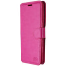 MyBat MyJacket Wallet Element Series Case for LG G8 Thinq - Hot Pink