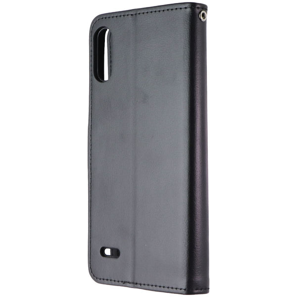 Mybat MyJacket Wallet Case for LG K22 - Black Leather