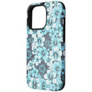 MyBat Pro Fuse Series Case with Magnet for Apple iPhone 13 Pro - Blue Hibiscus