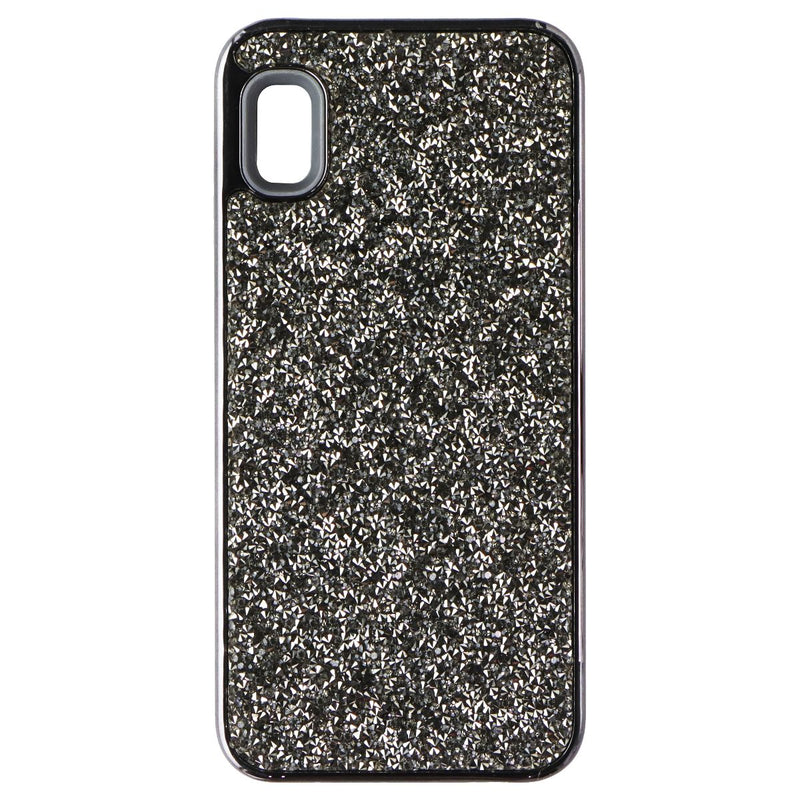 MyBat Encrusted Rhinestones Hybrid Case for Samsung Galaxy A10e - Gold Glitter